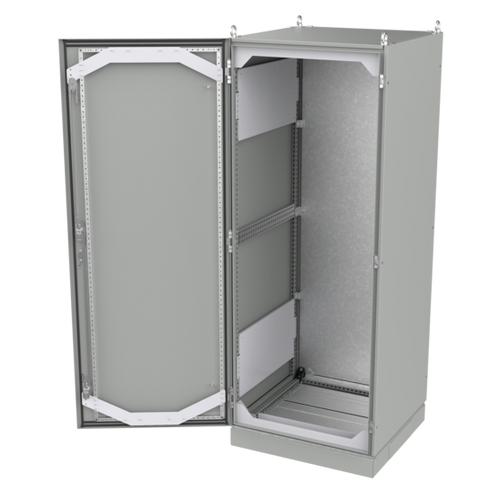 nVent Hoffman P2K1888S ProLine G2 Industrial Packages Seismic, 1800x800x800, Lt Gray, Steel nVent Hoffman P2K1888S ProLine G2 Industrial Packages Seismic, 1800x800x800, Lt Gray, Steel