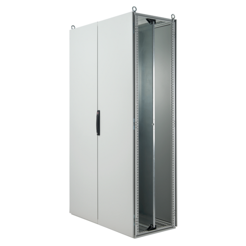 nVent Hoffman P2KOD16165E ProLine G2 Industrial Packages Type 12 E-Cnfg 2Dr, 1600x1600x500, Lt Gray, Steel