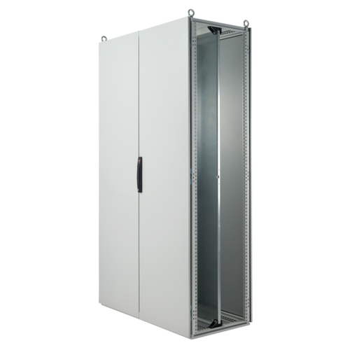 nVent Hoffman P2KOD18186E ProLine G2 Industrial Packages Type 12 E-Cnfg 2Dr, 1800x1800x600, Lt Gray, Steel