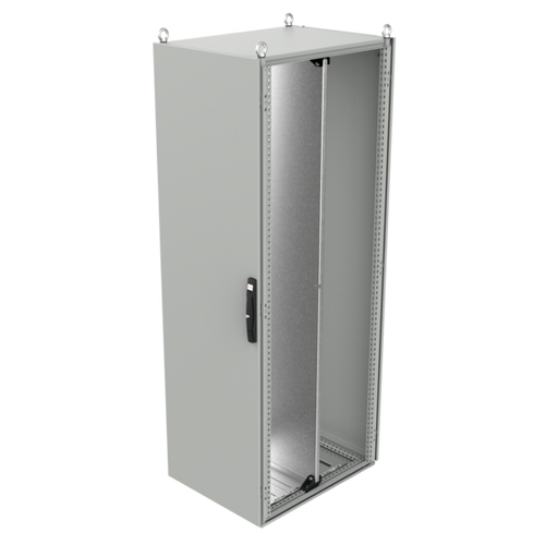 nVent Hoffman P2KOD20126T3R ProLine G2 Industrial Packages Type 3R 2-Door, 2000x1200x600, Lt Gray, Steel