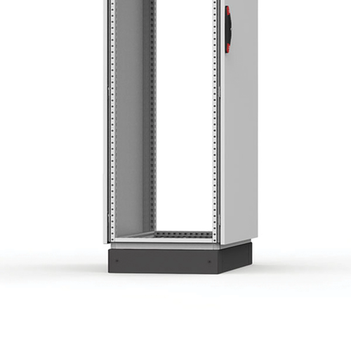 nVent Hoffman PS2050 Side Plinths, PS, 198x458x27mm, Zinc Plated, Mild Steel