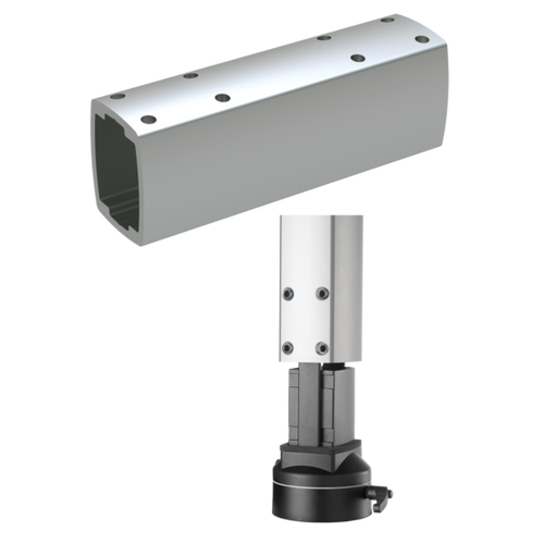 nVent Hoffman S2MT1250 Syspend 281-Max Tube 1250mm, 3.54x2.76x49.21, Anodized, Aluminum