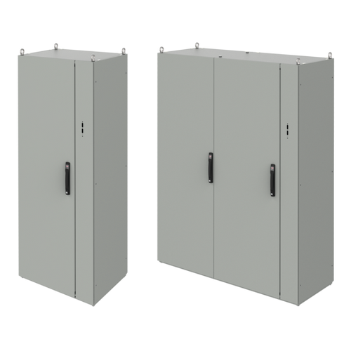nVent Hoffman P2KDL22185 ProLine G2 Disconnect Package Type 12 LH 2Dr, 2200x1800x500, Lt Gray, Steel