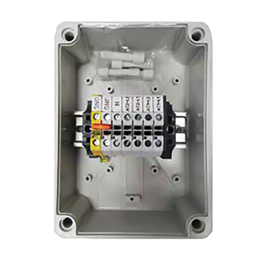 nVent Hoffman RU-1-LP RU Solar String Transition Box, 6.72x3.17x3.61, Light Gray, Polycarbonate