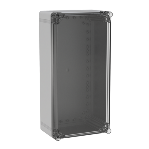 nVent Hoffman Q402013PCICC QLine I Enclosure Clear Cover Type 4X, 400x200x132mm, Polycarbonate