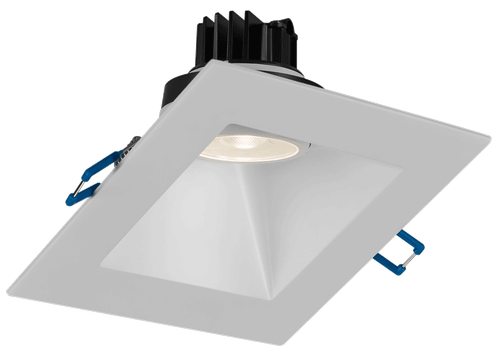 LSG3-50K-5SSL-WH - 5" 30¡ Sloped Square Regressed Gimbal 7.5W LED 5000K White 38¡ 650 lm Type IC Air-Tight Wet CRI 90+ - Lotus LED Lights