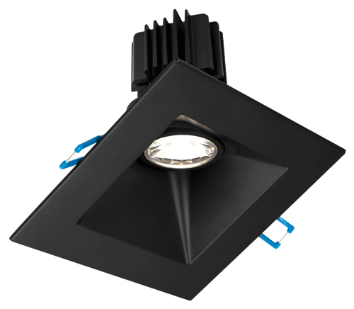 LSG3-5CCT-HO-5SSL-BK - 5" 30¡ Sloped Square Regressed Gimbal 5CCT 11W LED Black 38¡ Type IC Air-Tight Wet CRI 90+ - Lotus LED Lights