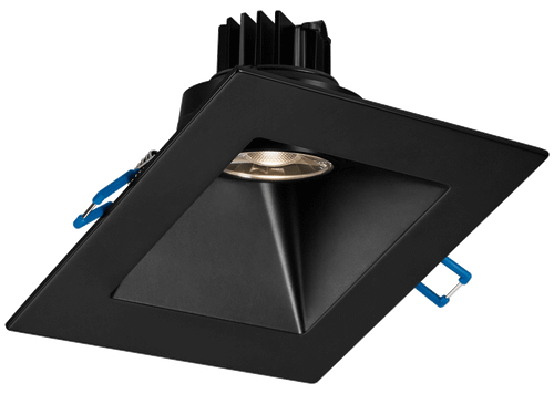 LSG3-5CCT-5SSL-BK - 5" 30¡ Sloped Square Regressed Gimbal 7.5W 5CCT LED Black 38¡ Type IC Air-Tight Wet CRI 90+ - Lotus LED Lights