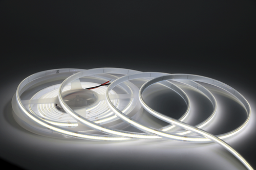 LBL-COB-384-24V-10MM-30K-IP65 - COB LED Strip Waterproof 24V DC 3000K 3W/ft 300 lm/ft 16.4ft /5m IP65 10mm CRI 90+ - Lotus LED Lights