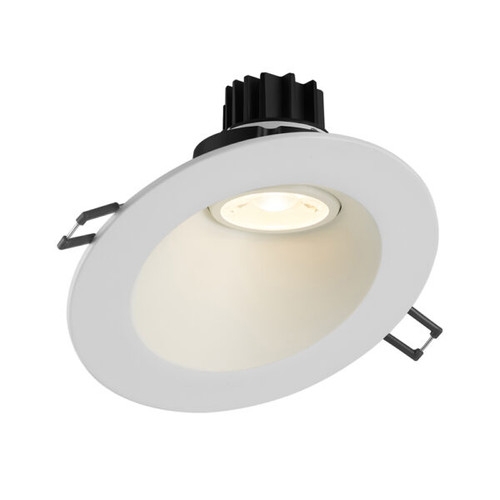 LRG3-5CCT-4RSL-WH - 4" 30¡ Sloped Round Regressed Gimbal 7.5W 5CCT LED White 38¡ Type IC Air-Tight Wet CRI 90+ - Lotus LED Lights