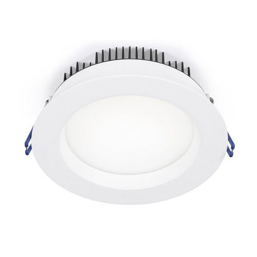 LL6RR-30K-WH - 6" Round Regressed Plenum 17W LED 3000K White 95¡ 1200 lm Type IC Air-Tight Wet ES CRI 90+ - Lotus LED Lights