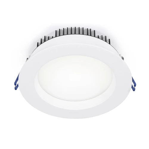 LL6RR-40K-WH - 6" Round Regressed Plenum 17W LED 4000K White 95¡ 1300 lm Type IC Air-Tight Wet ES CRI 90+ - Lotus LED Lights