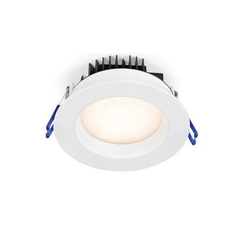 LL4RR-30K-WH - 4" Round Regressed Plenum 14.5W LED 3000K White 95¡ 1000 lm Type IC Air-Tight Wet ES CRI 90+ - Lotus LED Lights