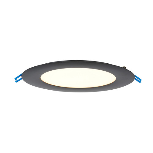LL6R-50K-BK - 6" Round Super Thin 17W LED 5000K Black 110¡ 1050 lm Type IC Air-Tight Wet ES CRI 90+ - Lotus LED Lights