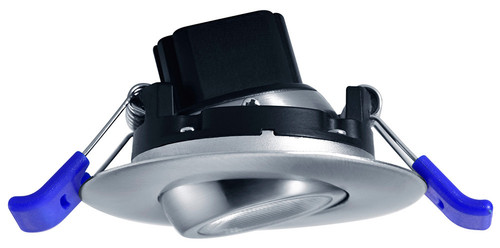 LL2G-30K-BN - 2" Round Eyeball Gimbal 5W LED 3000K Brushed Nickel 24¡ 400 lm Type IC Air-Tight Wet ES CRI 90+ - Lotus LED Lights