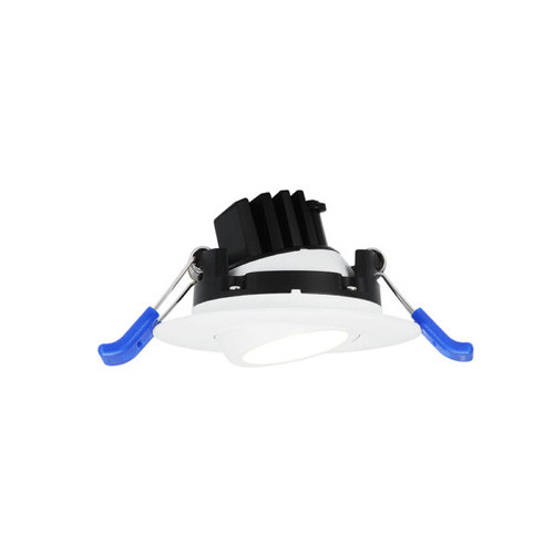 LL2G-41K-WH - 2" Round Eyeball Gimbal 5W LED 4100K White 24¡ 430 lm Type IC Wet Air-Tight ES CRI 90+ - Lotus LED Lights