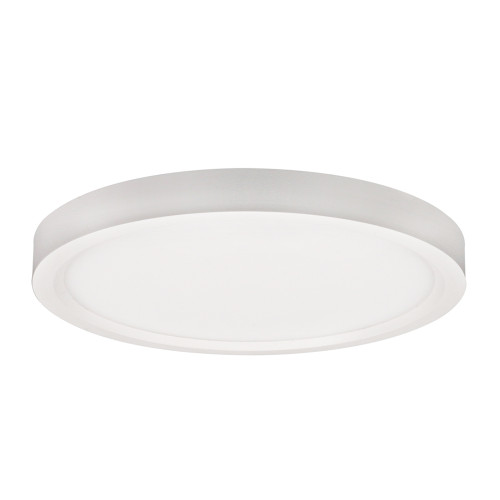 ADS7R9-5CCT-D-WH - 7" Round Surface Mount Edgelit Disk LED 15W 120-277V 5CCT 27-30-35-40-50K 900 lm Wet CRI 90+ - Lotus LED Lights