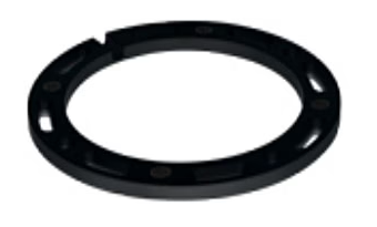 107BP-BK - Black Surface Mount Bracket for 3" Puck Lights - Lotus LED Lights