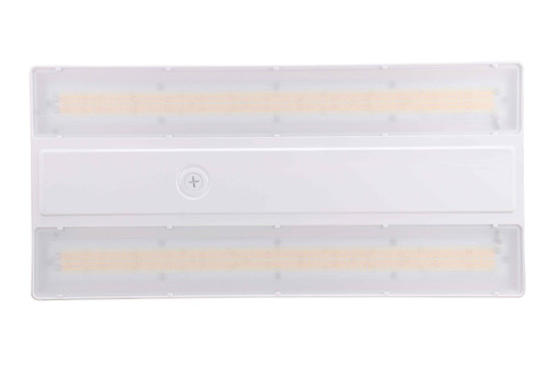 EiKO LH1-PS160-FCCT-U Linear High Bay Light, PowerSet 160/130/110/90W, FieldCCeT 4000/5000K, 120-277V, Dimming, White