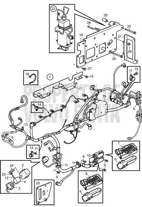Cable Tie(V2) - Volvo Penta (1075407)