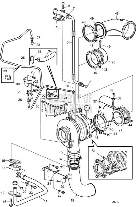 Hose(V2) - Volvo Penta (11158489)