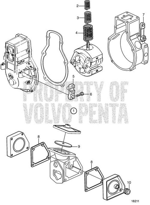 Pipe(V2) - Volvo Penta (1543762)