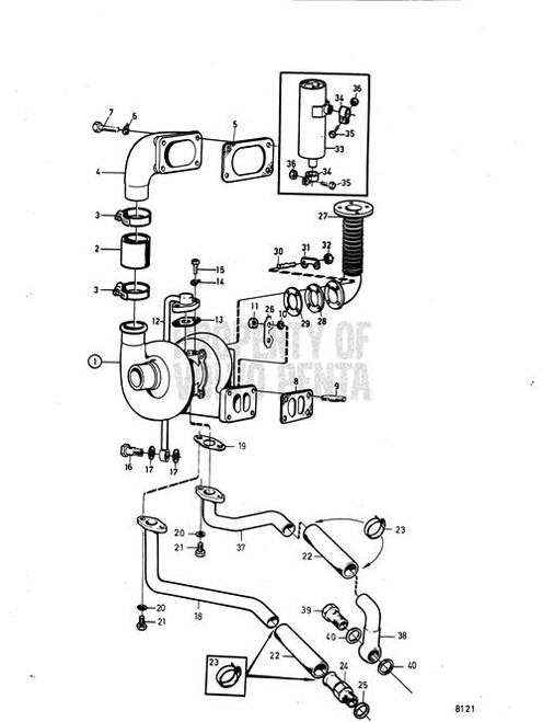 Compressor(V2) - Volvo Penta (1594266)