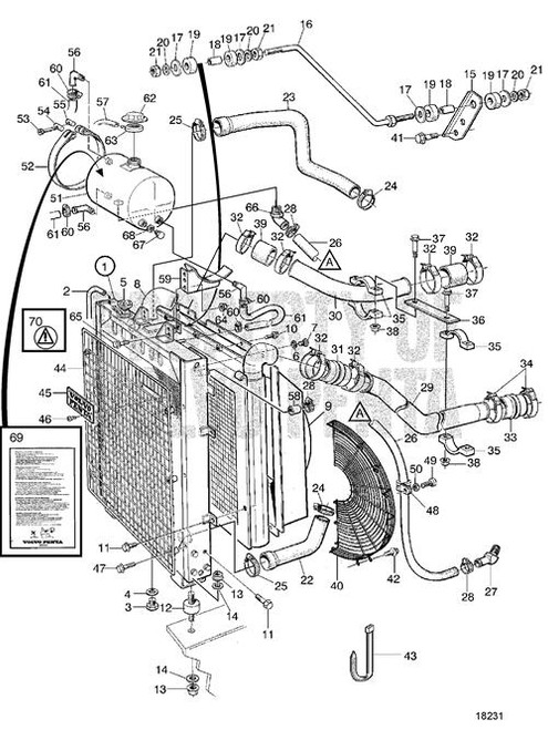 Charge Air Hose(V2) - Volvo Penta (1676199)
