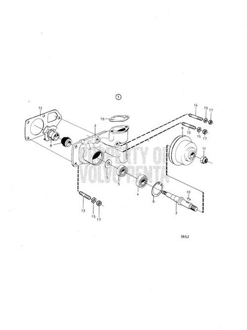 Ball Bearing(V2) - Volvo Penta (181862)