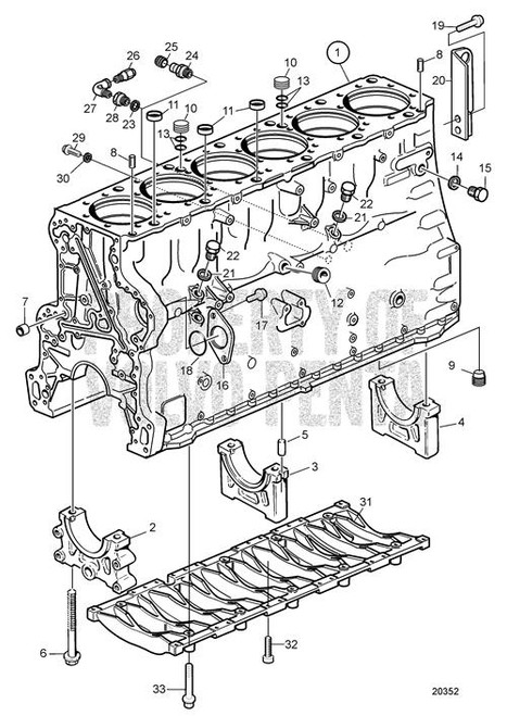 Reduction Nipple(V2) - Volvo Penta (191068)
