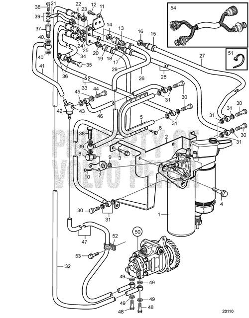 Hollow Screw(V2) - Volvo Penta (20397714)