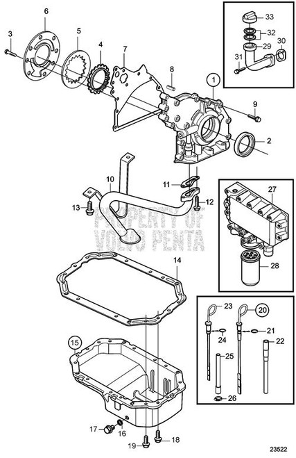 Dipstick(V2) - Volvo Penta (20460220)