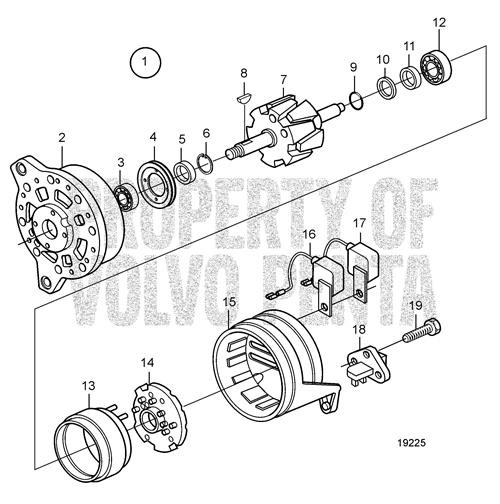 Voltage Regulator(V2) - Volvo Penta (20460367)