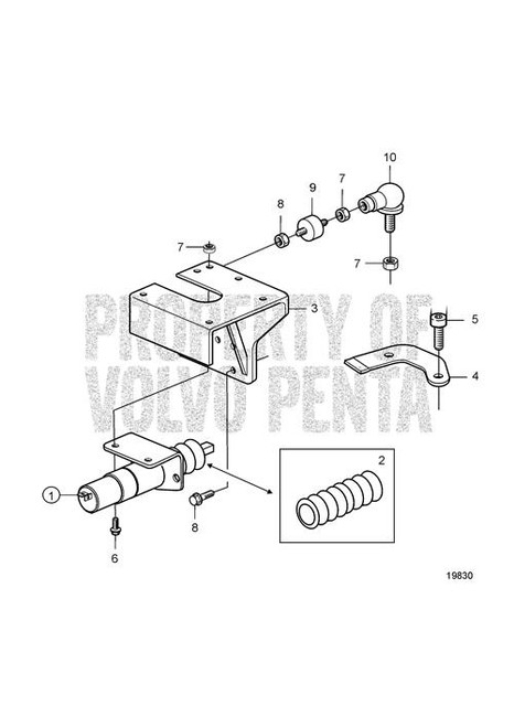 Ball Joint(V2) - Volvo Penta (20464445)