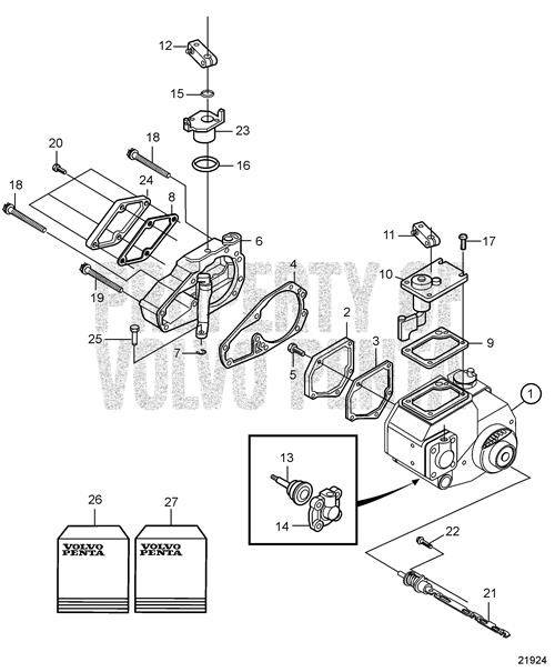 Cover(V2) - Volvo Penta (20704498)