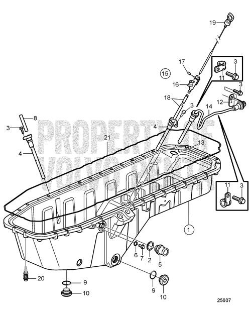 Outlet Pipe(V2) - Volvo Penta (20734464)