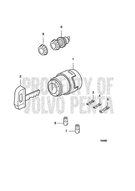Switch(V2) - Volvo Penta (20744867)