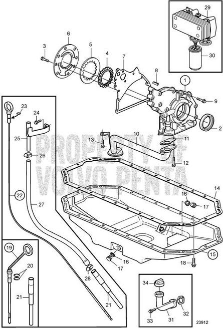 Dipstick(V2) - Volvo Penta (20912368)
