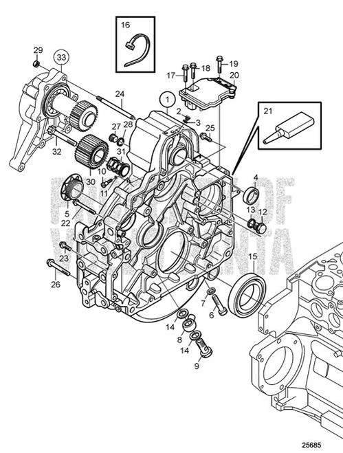 Oil Filter (V2) - Volvo Penta (20923528)
