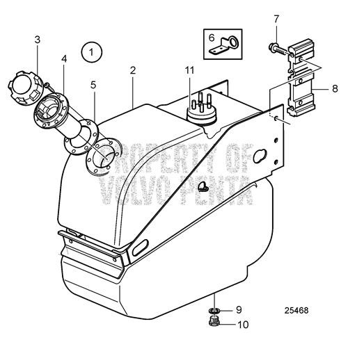 Filler Cap(V2) - Volvo Penta (20926021)