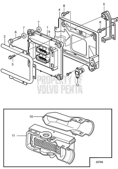 Support(V2) - Volvo Penta (20939553)