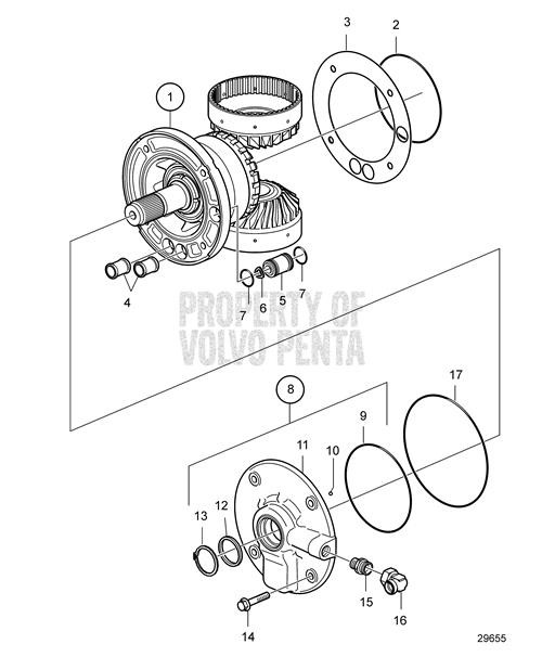 Spring Disc(V2) - Volvo Penta (21109722)
