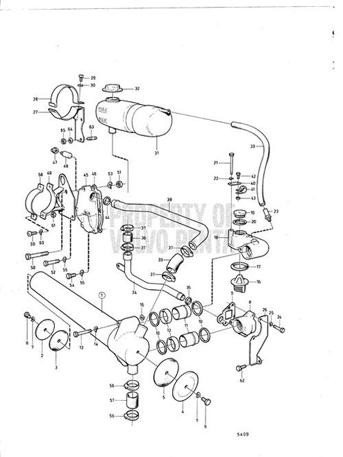 Connecting Pipe(V2) - Volvo Penta (21147599)