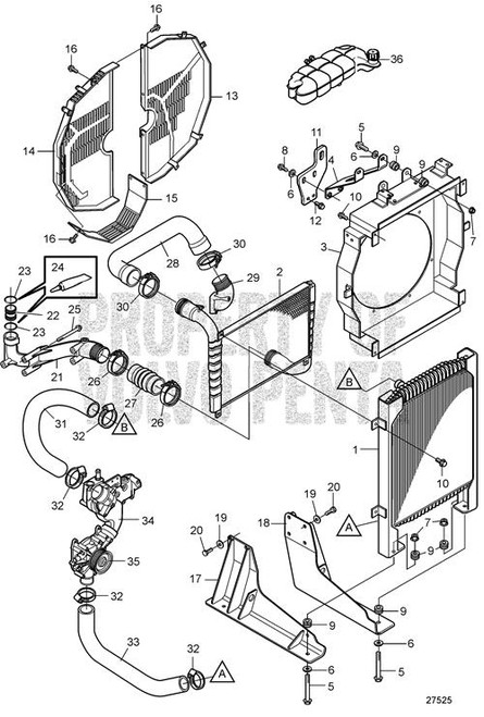 Charge Air Hose(V2) - Volvo Penta (21150002)
