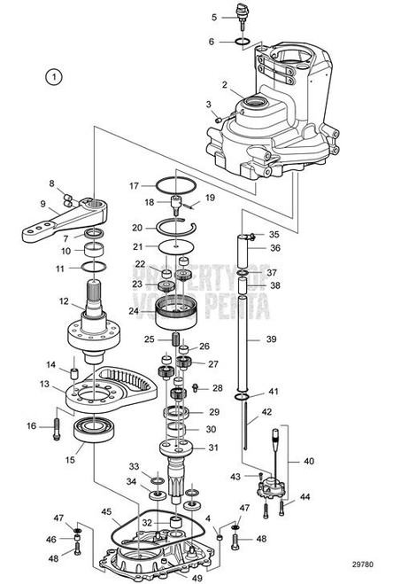 Gasket(V2) - Volvo Penta (21161942)