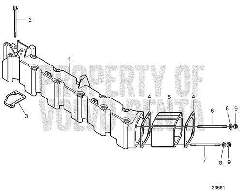 Inlet Manifold(V2) - Volvo Penta (21202397)