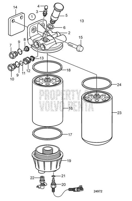 Fan(V2) - Volvo Penta (21210284)