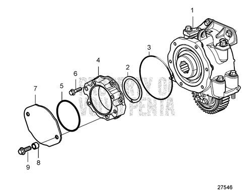 Bracket(V2) - Volvo Penta (21266292)