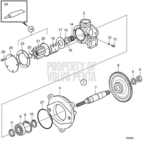 Cross Recessed Screw(V2) - Volvo Penta (21277478)