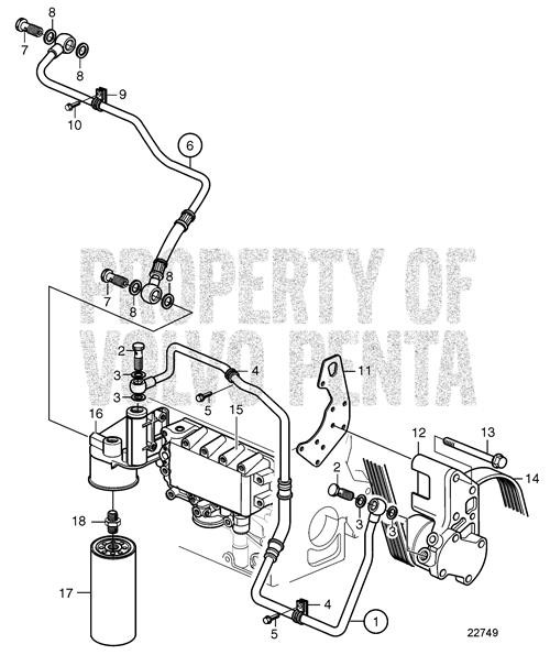 Tank(V2) - Volvo Penta (21307519)